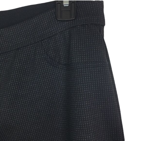 Max Studio Womens Size Large Charcoal Black Pull On Pants - Picture 2 of 11